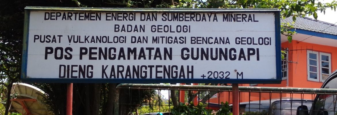 Dieng Volcanology